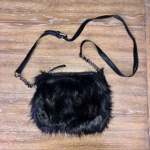 Faux Fur Purse